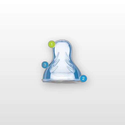 Lot de Tétines MAM Silicone Débit 2